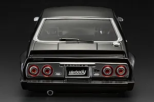 Killerbody 1/10 1980 Skyline Hardtop 2000 Turbo GT-ES Body Shell Set - Black image 61665