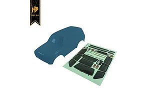 Hobby Plus 1/18 Land Cruiser 80 (LC80) Metallic Blue Painted Body Shell