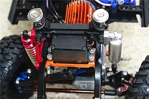 GPM Aluminium Front Damper Mount - Black image 61797