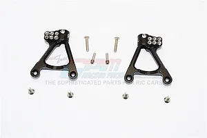 GPM Black Axial SCX10 II Aluminium Rear Shock Mount