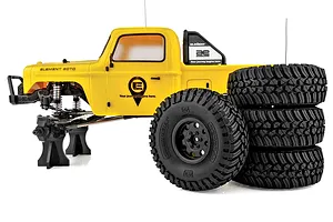 Element RC Enduro Ecto RC Rock Crawler Electric 4WD 1/10 Scale RTR - Yellow image 61885