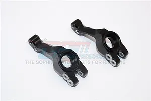 GPM Black Aluminium Rear Hub Carriers 2Pcs