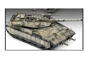 Academy 1/35 Merkava Mk.IID Scaled Plastic Model Kit image 62216
