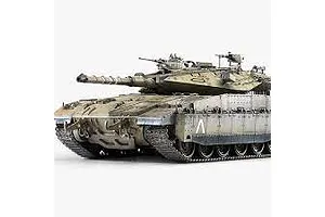 Academy 1/35 Merkava Mk.IID Scaled Plastic Model Kit image 62218