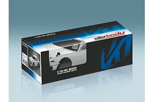 Killerbody 1/10 1980 Skyline Hardtop 2000 Turbo GT-ES Body Shell Set - White image 62309