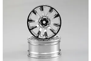 Killerbody 1.9" Chrome T-Drift Rims 4Pcs w/ 3mm Offset