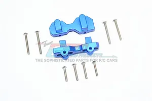 GPM Blue Aluminium Front Shock Mounts 2Pcs