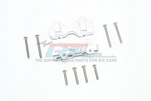 GPM Silver Aluminium Front Shock Mounts 2Pcs