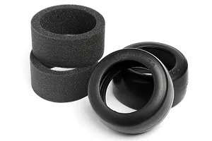 HPI 1.9" Vintage Slick Racing Tyres w/ Foam Inserts 2Pcs image 6255