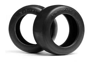 HPI 1.9" Vintage Slick Racing Tyres w/ Foam Inserts 2Pcs image 6256