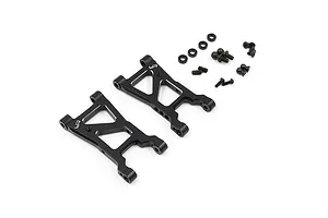 Yeah Racing Aluminium Rear Arm Set 2Pcs - Black
