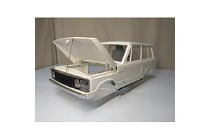 Xtra Speed 1/10 Range Rover ABS Hard Plastic Body Kit Classic Style 313mm for Axial SCX10 & Traxxas TRX-4 image 62937