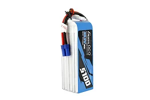 Gens Ace 22.2v 5100mAh 80C LiPo Battery image 62969