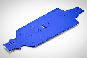 HSP 1/8 Blue Aluminium Main Chassis
