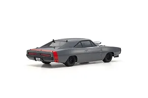 Kyosho Fazer Mk2 1970 Dodge Charger Supercharged RC Car Electric Brushless 1/10 Scale RTR - Grey image 63160