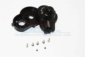 GPM Black Aluminium Spur Gear Housing