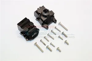 GPM Black Aluminium Front Gearbox Case