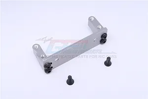 GPM Grey Silver Aluminium Servo Mount