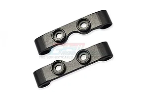 GPM Black Aluminium Front &amp; Rear Upper Suspension Arm Mounts 2Pcs