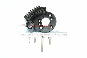 GPM Black Aluminium Motor Mount w/ Heat Sink Fins image 63252