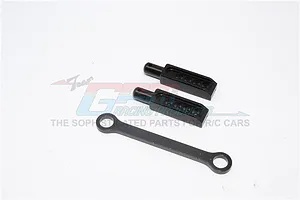 GPM Black Aluminium Rear Body Posts 2Pcs