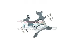 GPM Grey Silver Aluminium Rear Chassis Brace