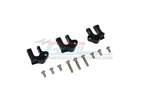 GPM Black Aluminium Centre Gearbox Case Mount 3Pcs image 63336
