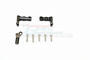 GPM Black Aluminium Transmission Support Mount 3Pcs