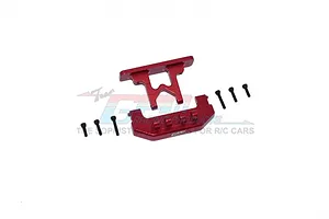 GPM Red Aluminium Rear Bumper & Body Post Mounts 2Pcs image 63366