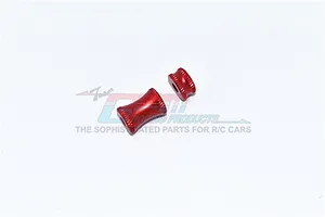 GPM Red Aluminium Rear Chassis Brace Collar 2Pcs