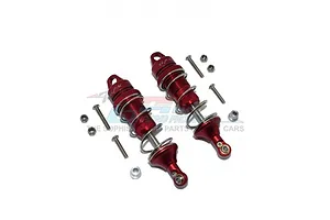 GPM Silver Aluminium Front Spring Shocks 86mm 8Pcs