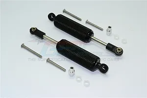 GPM Black Aluminium 93mm Internal Spring Shocks 2Pcs image 63429