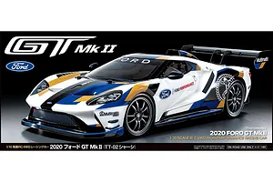 Tamiya TT-02 Ford GT MK II 2020 RC Touring Car Electric 4WD 1/10 Scale Kit (no ESC) image 63572