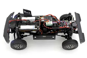 Kyosho Mini-Z Suzuki Jimny Sierra RC Rock Crawler Electric 4WD RTR - Black Pearl (Team Hot in the Sun) image 63665