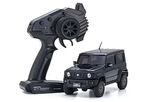 Kyosho Mini-Z Suzuki Jimny Sierra RC Rock Crawler Electric 4WD RTR - Black Pearl (Team Hot in the Sun) image 63668