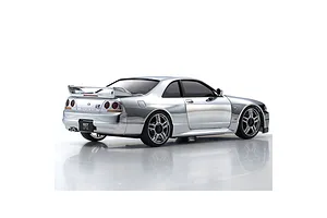 Kyosho Mini-Z Nissan Skyline GT-R V.Spec (R33) Painted Body Set - Chrome Silver image 63672