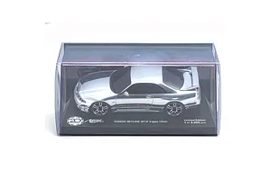 Kyosho Mini-Z Nissan Skyline GT-R V.Spec (R33) Painted Body Set - Chrome Silver image 63674