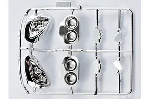 Killerbody 1/10 Corvette GT2 Electroplated Light Bucket Set