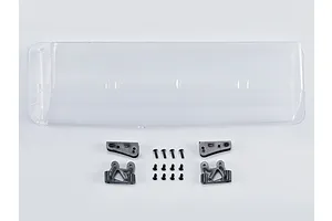 Killerbody 1/7 Clear Unpainted Rear Wing