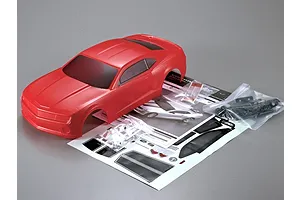 Killerbody 1/10 2011 Camaro Red Painted Body Shell w/ Decals