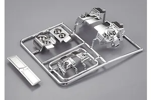 Killerbody 1/10 Lancia Delta HF Integrale Chromed Plastic Parts Set