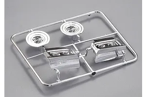 Killerbody 1/10 Lancia Stratos 1977 Giro d'Italia Chromed Plastic Parts Set