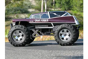 HPI Savage 1/8 Grave Robber Clear Unpainted Body Shell image 6389