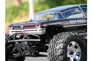 HPI Savage 1/8 Grave Robber Clear Unpainted Body Shell image 6390