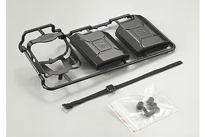 Killerbody Black Plastic Jerry Can Set