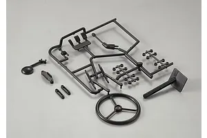 Killerbody 1/10 Crawler Warrior Black Plastic Parts