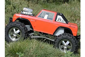 HPI Savage 1/8 1973 Ford Bronco Truck Unpainted Body Shell image 6398