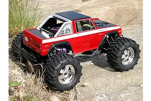 HPI Savage 1/8 1973 Ford Bronco Truck Unpainted Body Shell image 6399