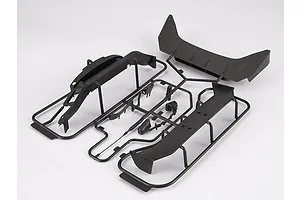 Killerbody 1/10 Subaru BRZ R&amp;D Sports Black Plastic Parts Set