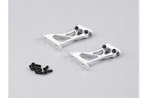 Killerbody 1/10 Silver Aluminium Rear Wing Mount